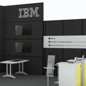 Messestand IBM