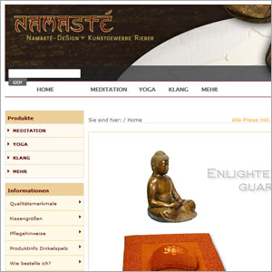 Namasté – DeSign | Kunstgewerbe Rieber